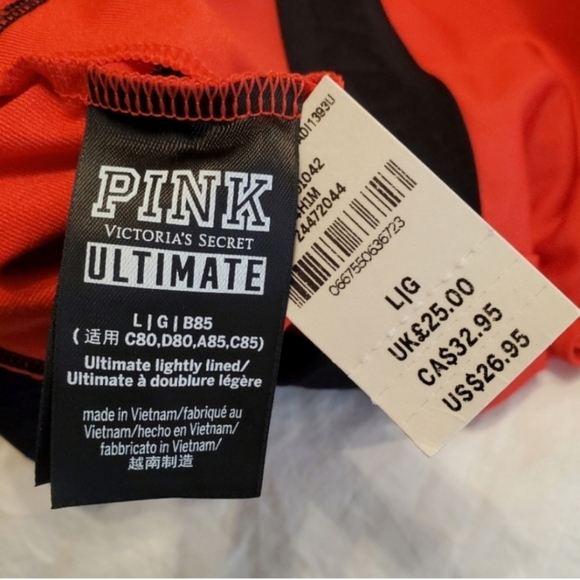SALE: Bundle of 2 Pink Ultimate Sports Bra. NEW! - Picture 10 of 10